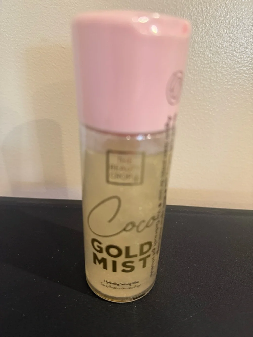 Gold Mist Hydrating Setting Spray - Gold Shimmer